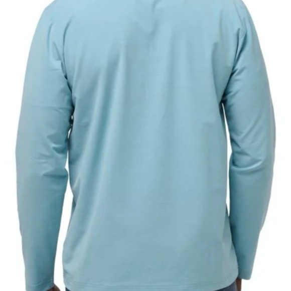 Men’s Travis Mathew Swell Season Quarter Zip Pullover Shirt Small NWT MSRP $130 - Picture 6 of 7
